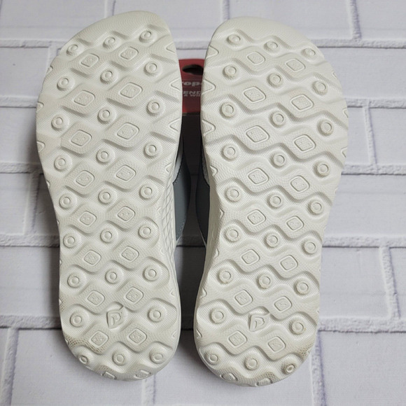 Propet TravelActiv FT Thong Sandals Flip Flops Gray Women's 9.5 X(2E) - Picture 4 of 6